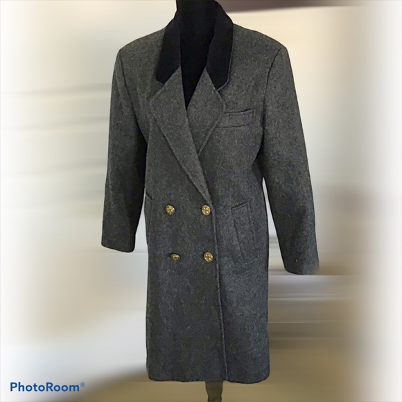 david Benjamin Jackets & Blazers - ❗️LOWEST❗️David Benjamin Lined Wool Coat 8